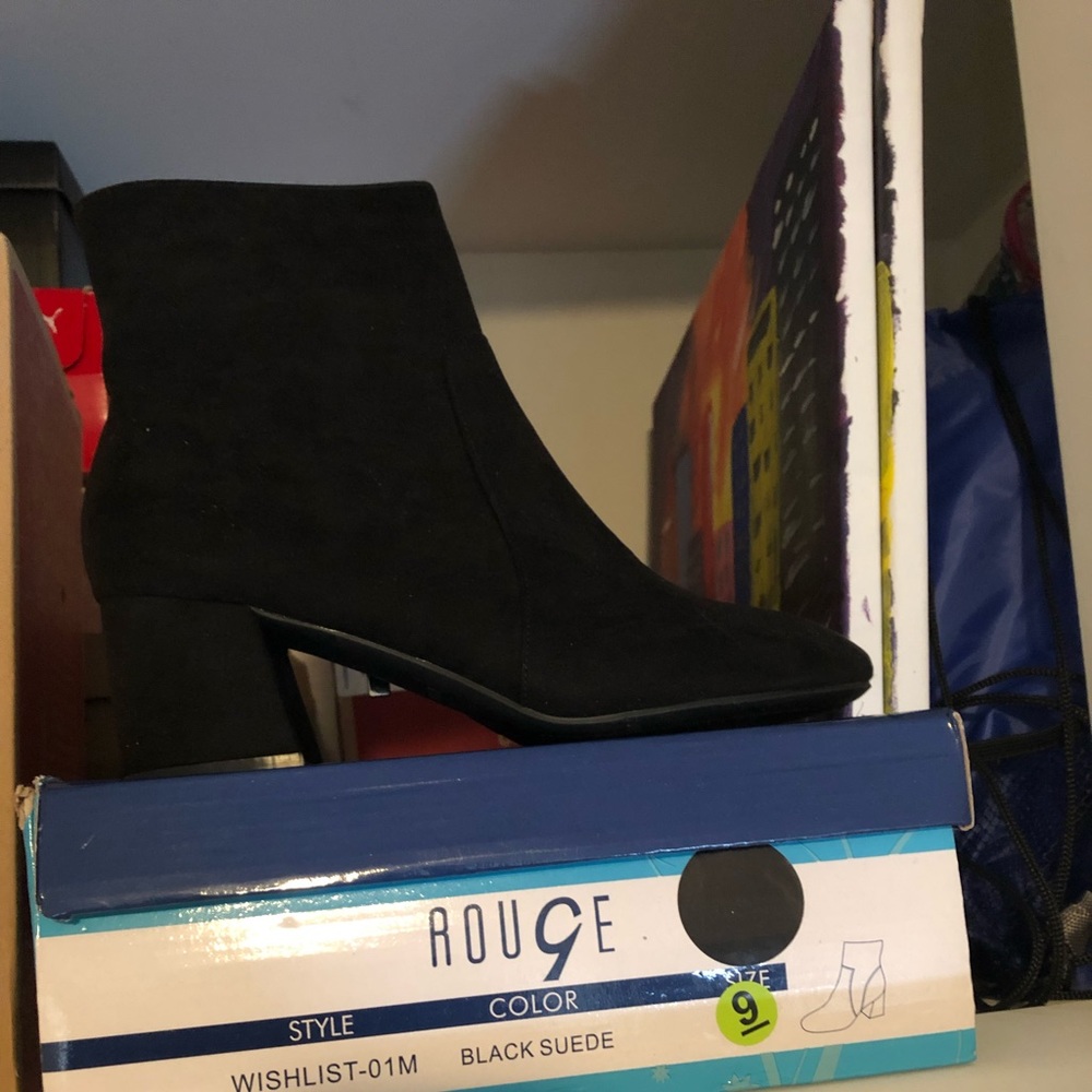 Black boots